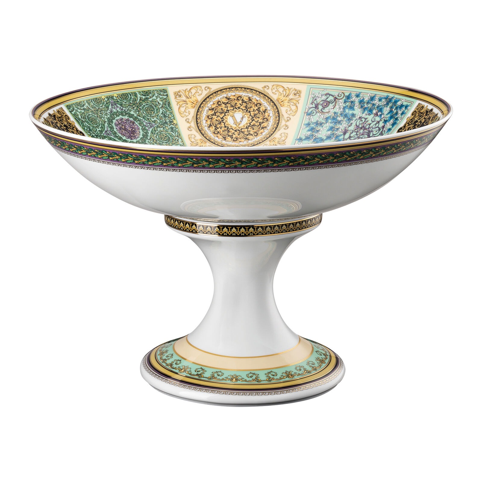 VERSACE BAROCCO MOSAIC COPPA CON PIEDE