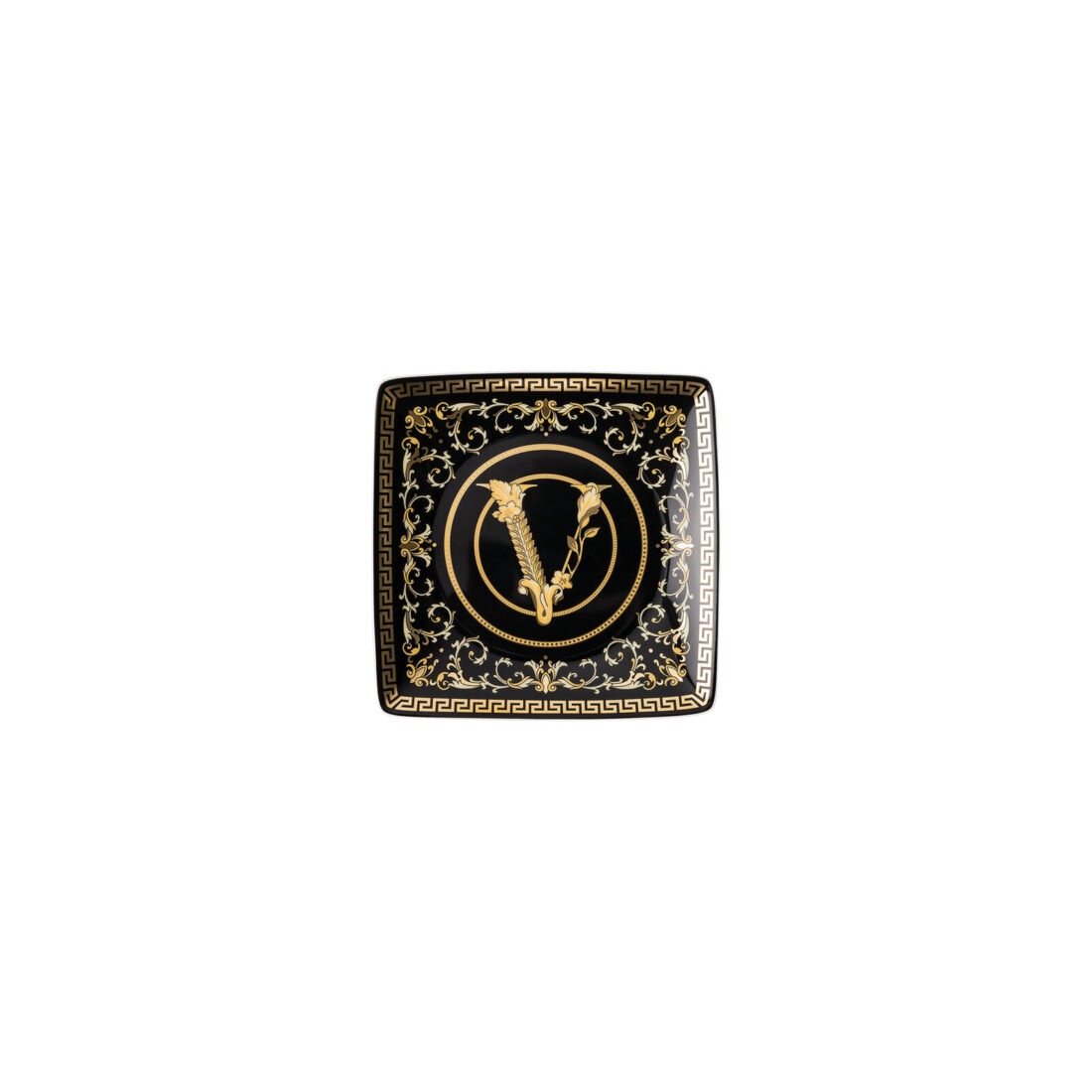 VERSACE VIRTUS GALA BLACK COPPETTA QUADRA PIANA