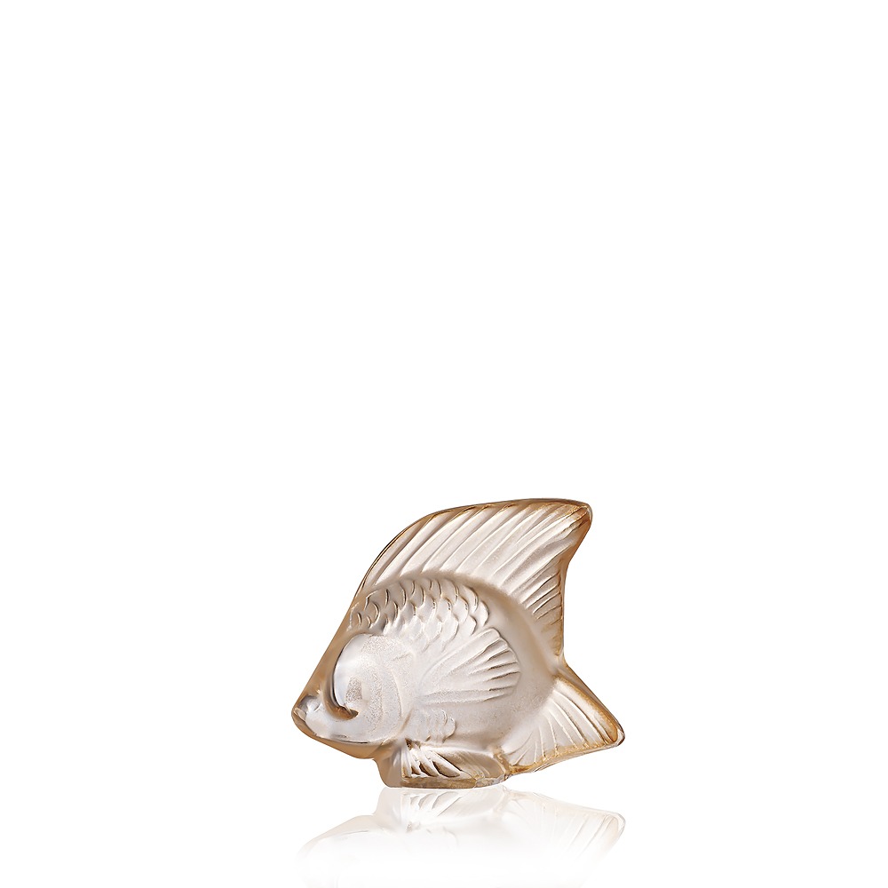 LALIQUE FISH SCULPTURE