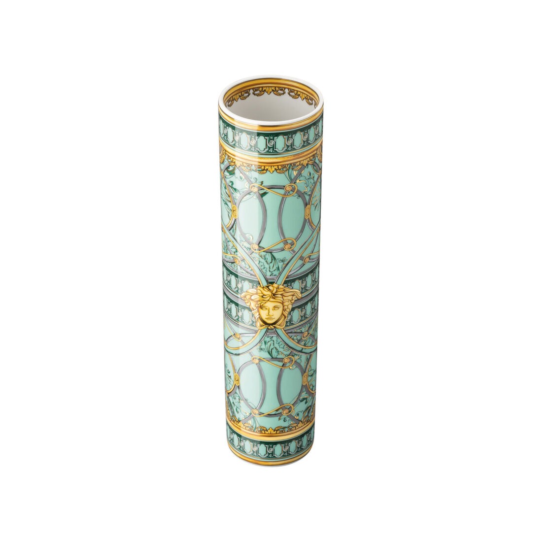 VERSACE LA SCALA DEL PALAZZO VERDE VASO 30 CM - immagine 2