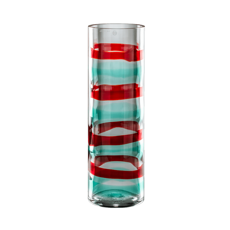 cristallo/rosso/verde menta